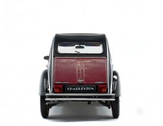 Citroen 2CV6 CHARLESTON rot/schwarz Solido S1805013 1:18